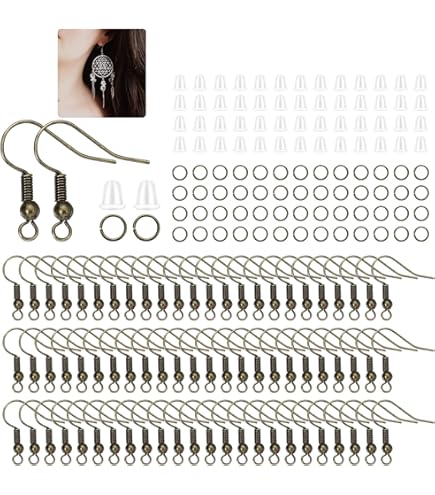 HDSupplies Lot De 200 Anneaux Ouverts De 12 Mm En Bronze Antique Calibre 16 (1,2 Mm D'épaisseur