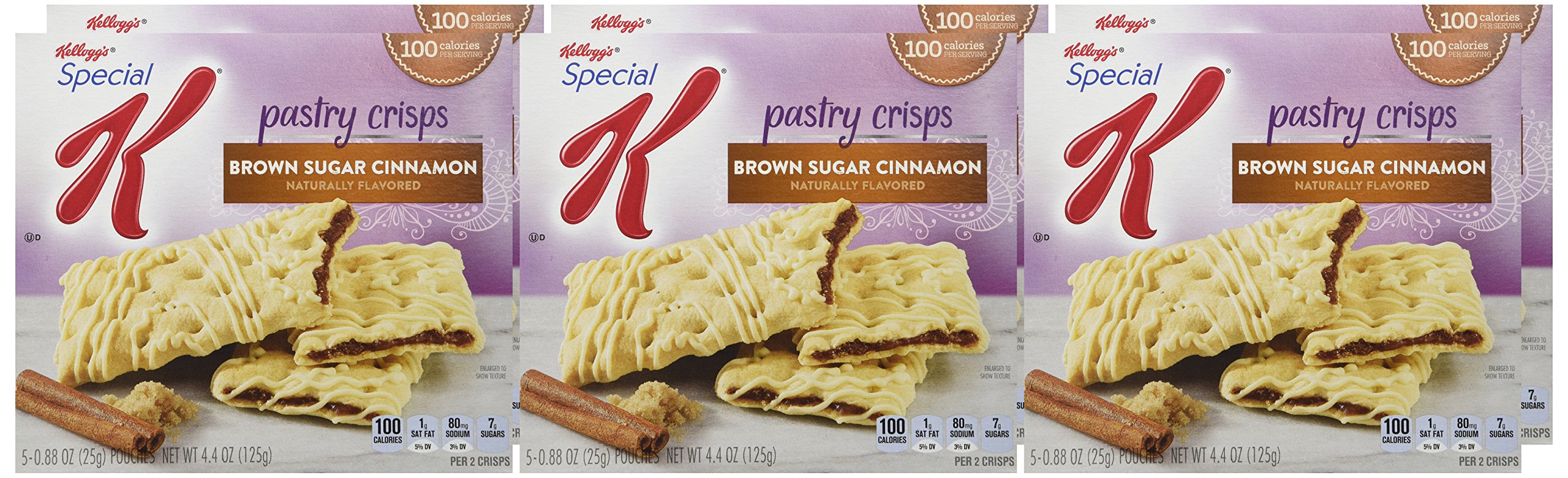 Kellogg's, Special K, Pastry Crisps, Brown Sugar Cinnamon, 4.4oz Box