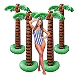 Playbees Giant Inflatable Palm Tree 6 Foot - 4PK