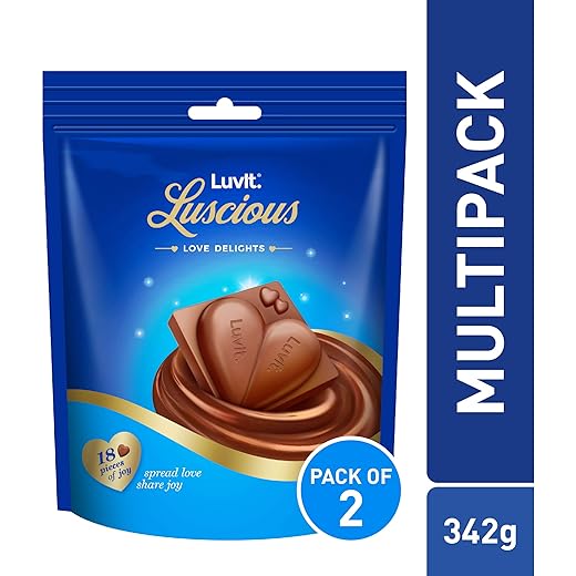 LuvIt Luscious Love Delights Chocolate - Pack of 2