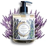 Panier des Sens - Moisturizing Liquid Hand Soap - Lavender Floral Fragrance - French Soap with Coconut Oil - Provence Marseille Soap - Refillable Kitchen & Bathroom Soap - 16.9 Fl.Oz Hand Wash
