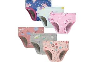 Boboking Toddler Kids Training Underwear Baby Girls Cotton Soft Briefs