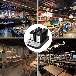 VEVOR F100 Restaurant Pager System 16 Pagers, Max