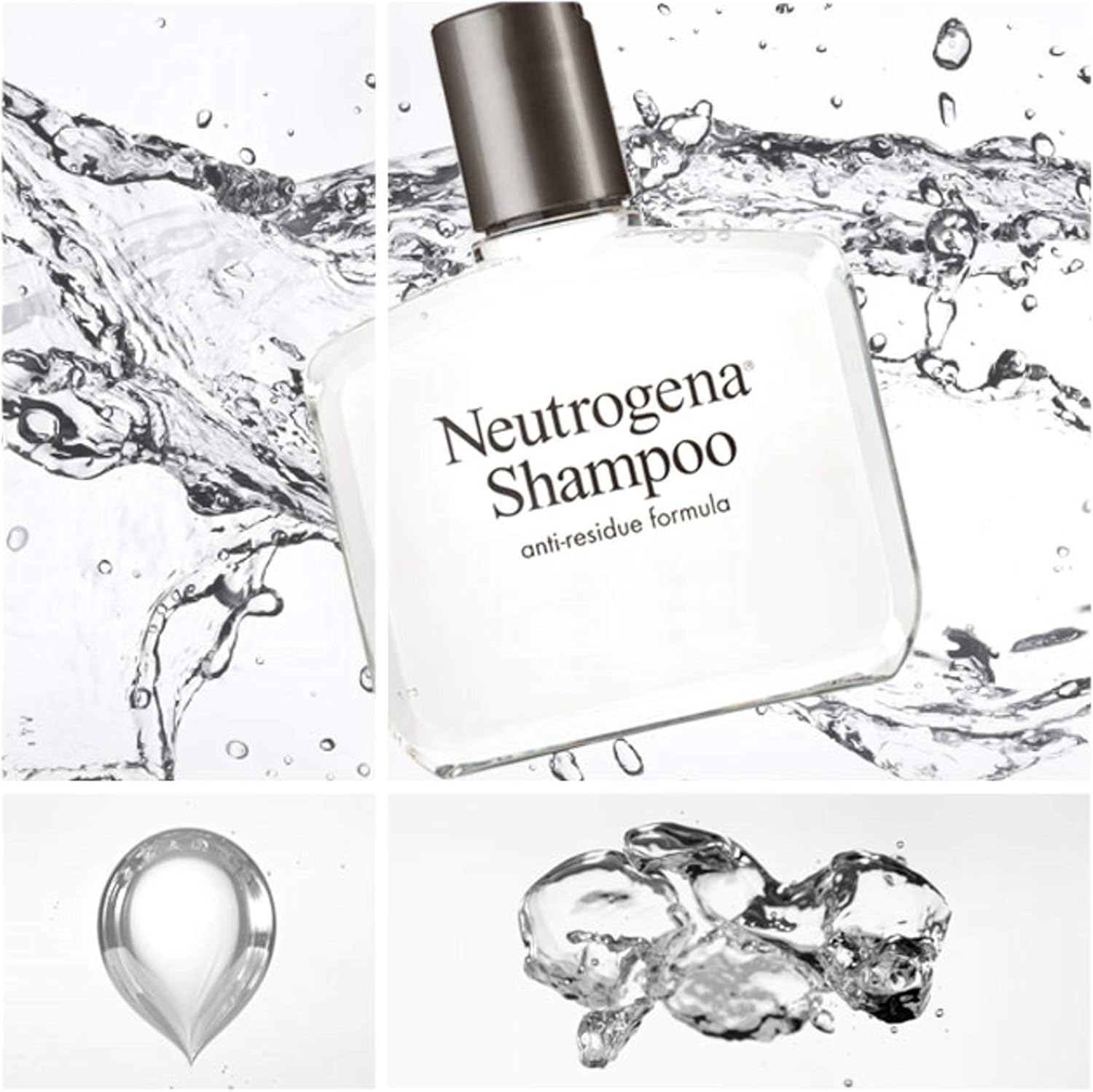 Neutrogena Anti-Residue Clarifying Shampoo, Gentle Non-Irritating Clarifying Shampoo to Remove Hair Build-Up & Residue, 6 Fl Ounce: Beauty