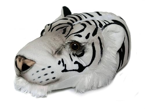 white tiger slippers