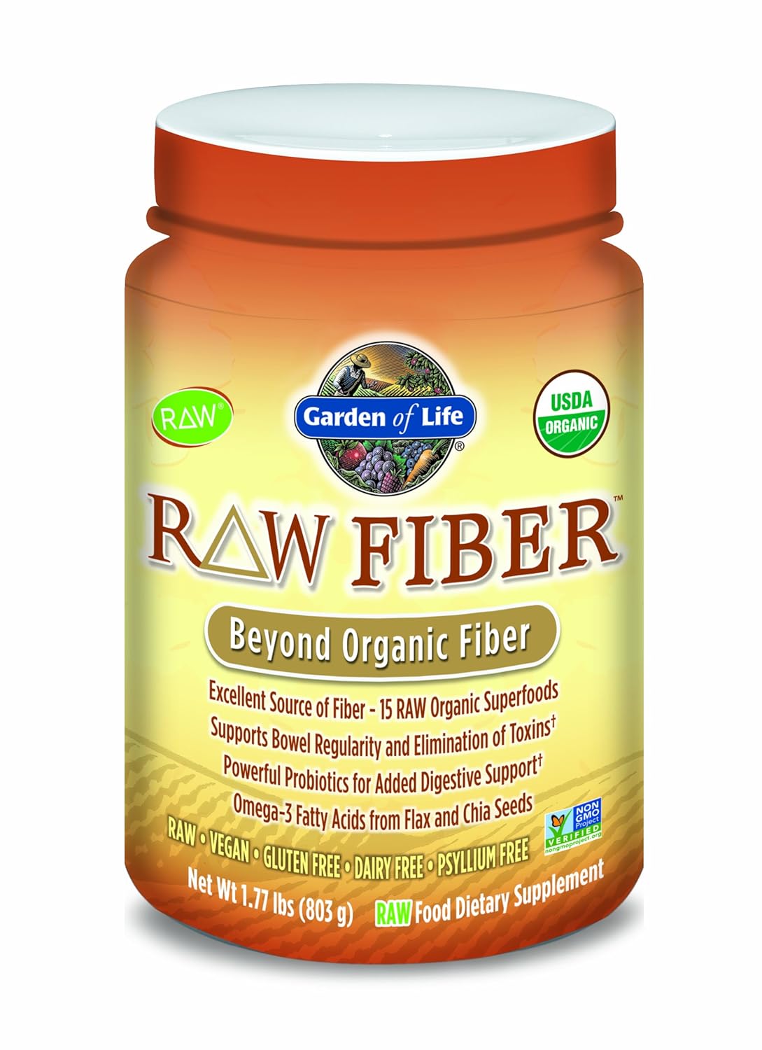 Garden of Life Raw Organic Fiber 803g Powder eBay
