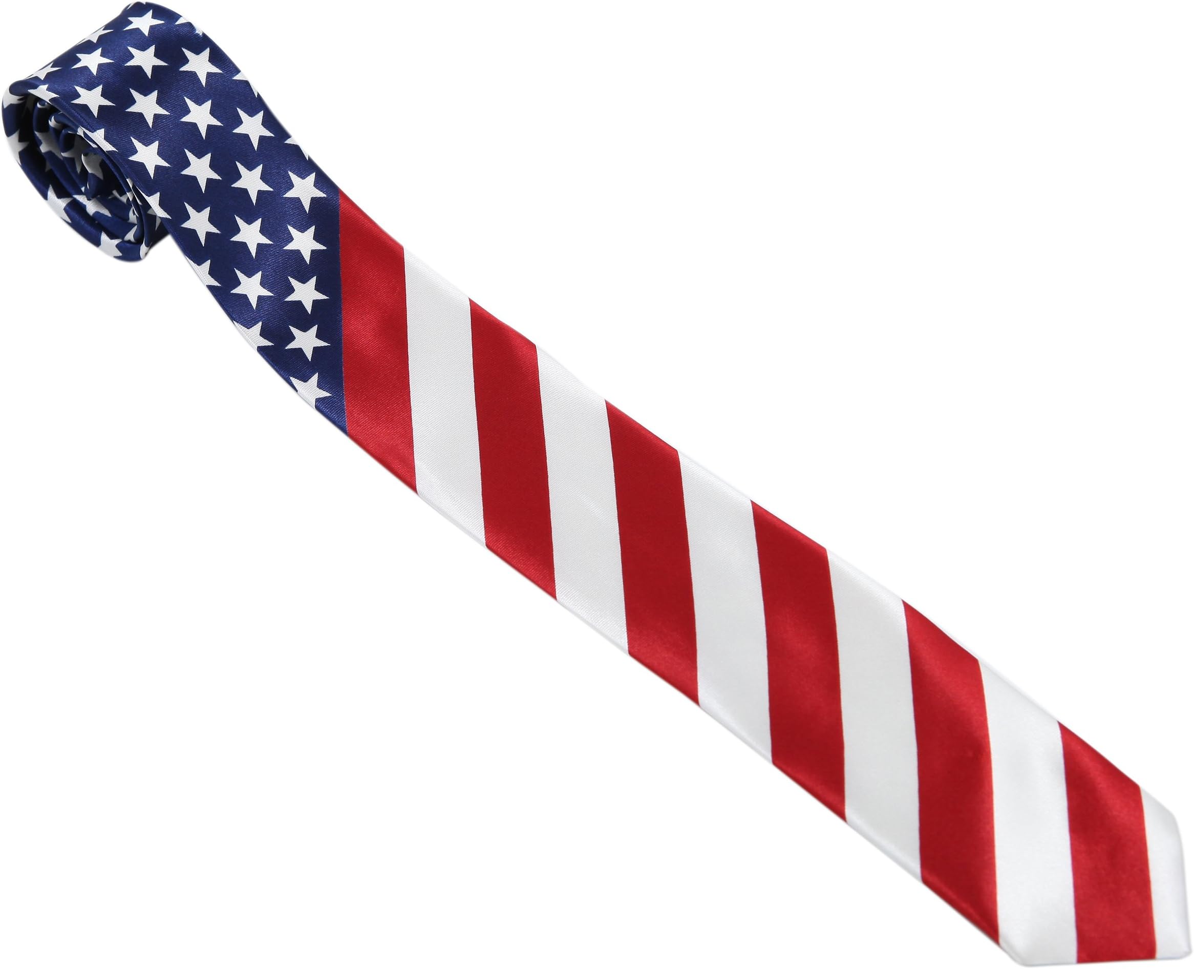 USA American United States Flag Style Neck Tie
