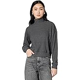 Velvet by Graham & Spencer Womens Georgia Triblend Cozy Rib Sweater
