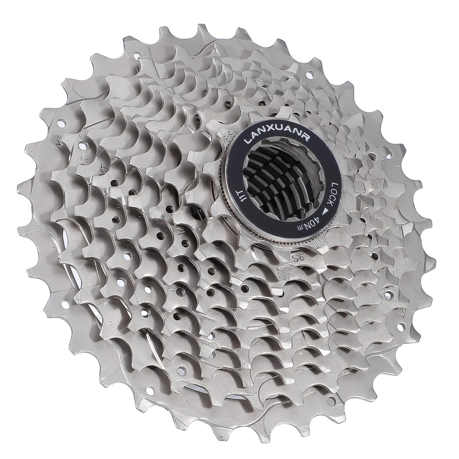 LANXUANR 10 Speed Mountain Bicycle Cassette Fit for MTB Bike, Road Bicycle，Super Light (11-25T)