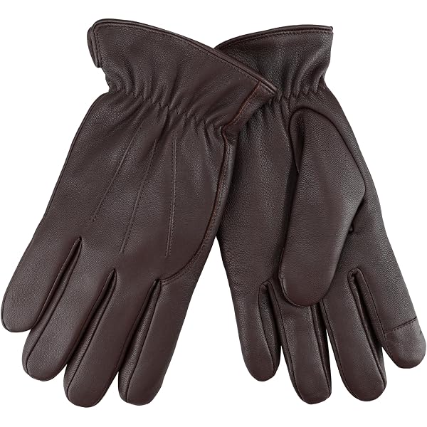 Mil-Tec German Army Style Lined Leather Gloves (X-Small - Size 7