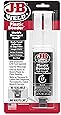 J-B Weld 50139 Plastic Bonder Body Panel Adhesive and Gap Filler Syringe - Black - 25 ml