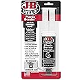 J-B Weld 50139 Plastic Bonder Body Panel Adhesive and Gap Filler Syringe - Black - 25 ml