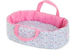 Corolle - 9000111160 Floral Moses Basket Accessory for 30 cm Dolls from 18 Months