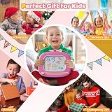 Kikidex Magnetic Drawing Board 8.7in for Toddlers Rose Doodle Board 1-3 view 7