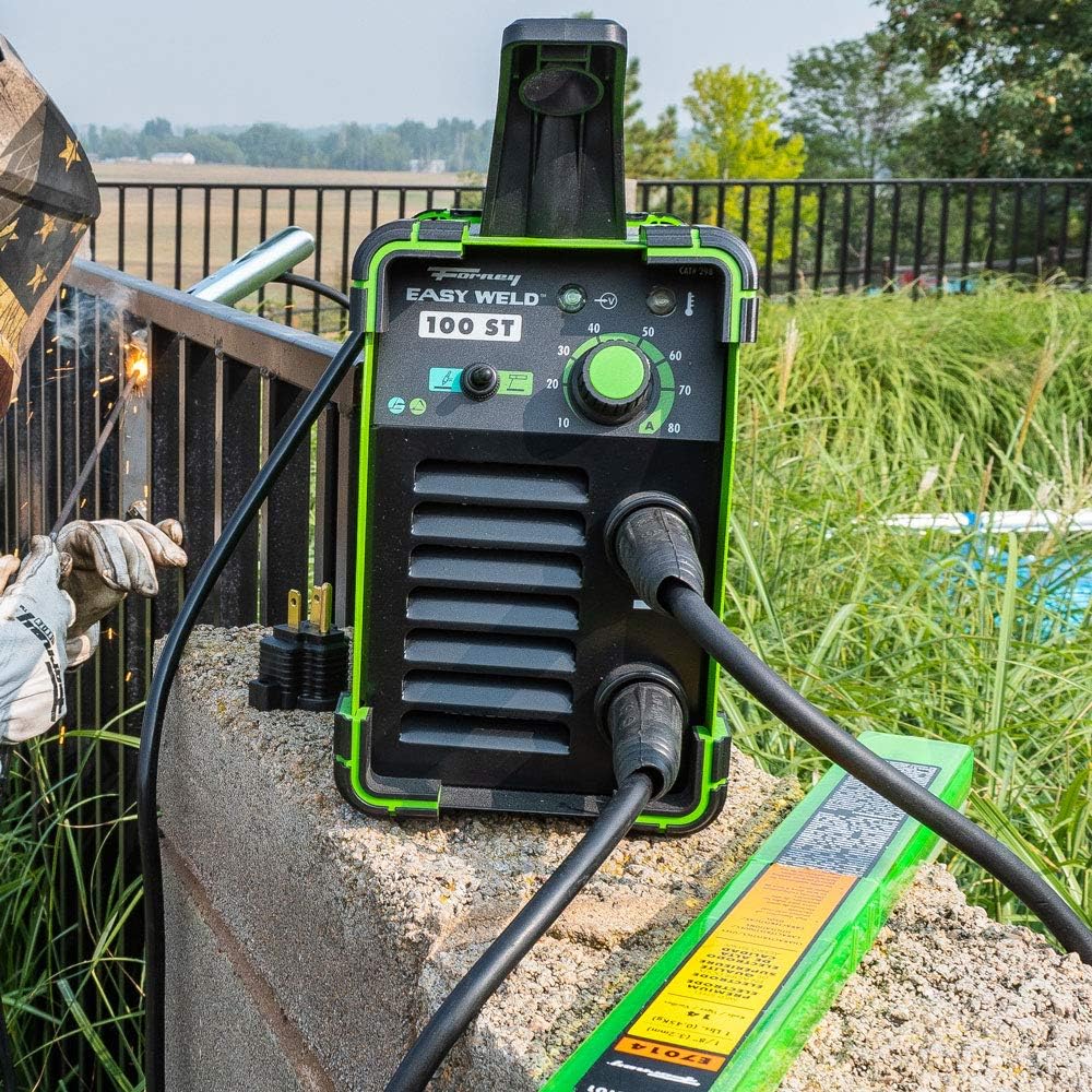 Forney Easy Weld 298 Arc Welder 100ST, 120-Volt, 90-Amp, Green - - 