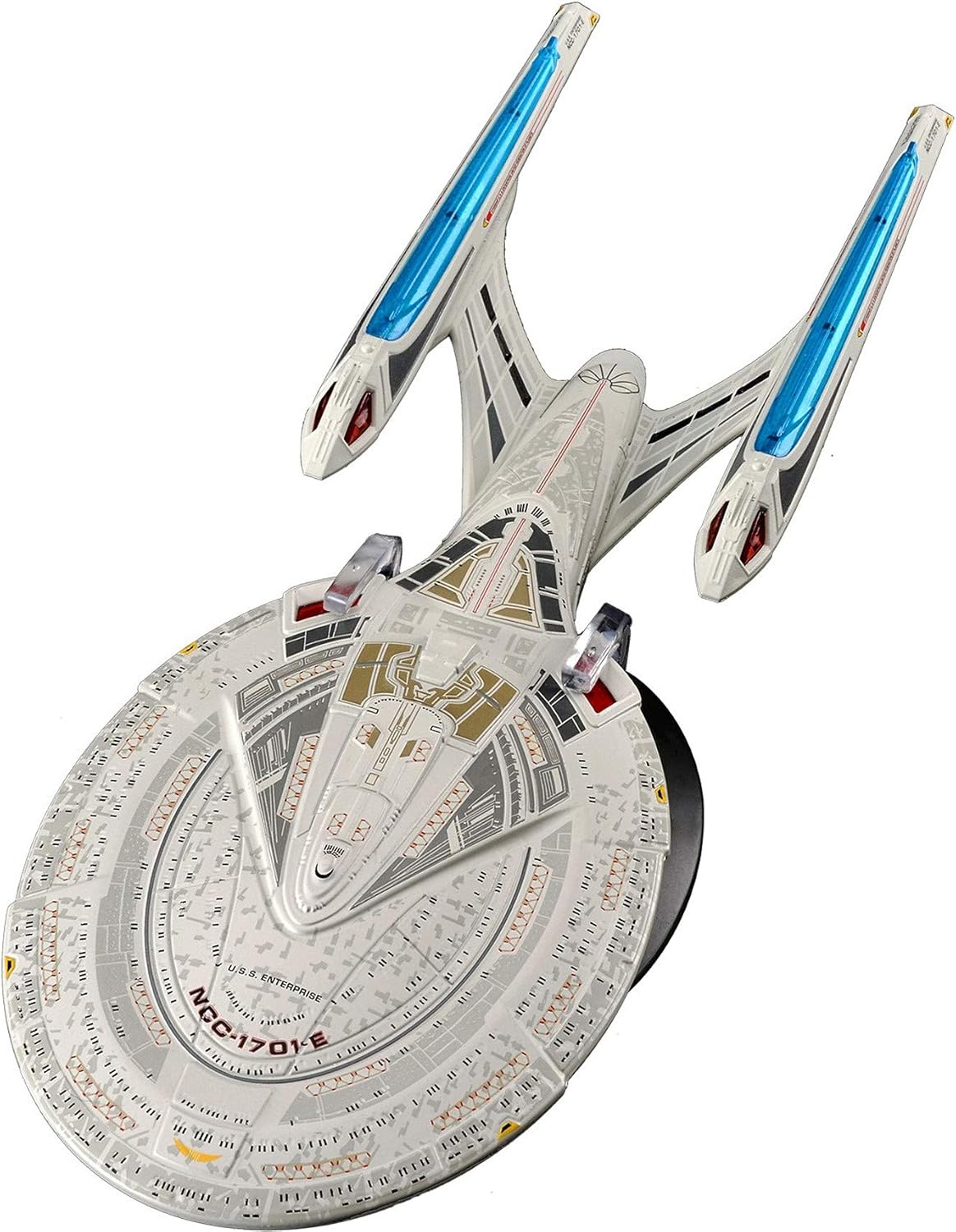 Star Trek The Official Starships Collection | U.S.S. Enterprise NCC-1701-E 10.5-inch XL Edition Model Ship Box by Eaglemoss Hero Collector: Toys & Games