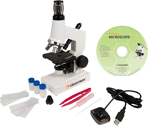 celestron telescope binocular and microscope kit