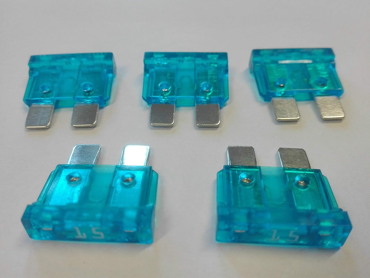 CAR BLADE FUSE 15A 15 AMP BLUE AUTO FUSES caravan x 10 Amazon.co.uk