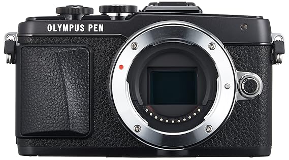 Olympus PEN E-PL7 Systemkamera Gehäuse (16 Megapixel, Full HD, 7,6 cm (3 Zoll) Display, Wifi) schwarz