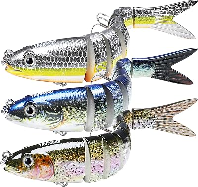 Truscend Swimmax Segmented Jointed Swimbait with Dyneema Fiber Joint