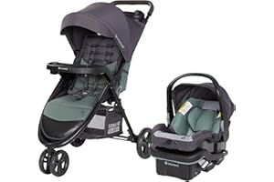 Baby Trend Sonar Cargo 3-Wheel Travel System, Desert Sage
