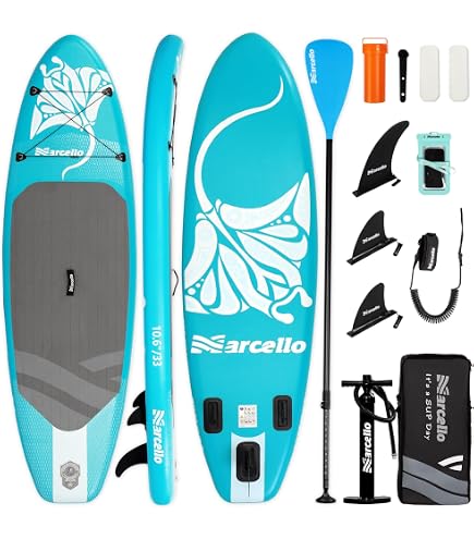 Paddle Gonflable AISUNSS 3.8m - Complet Avec Accessoires Pour Yoga Et Randonnée