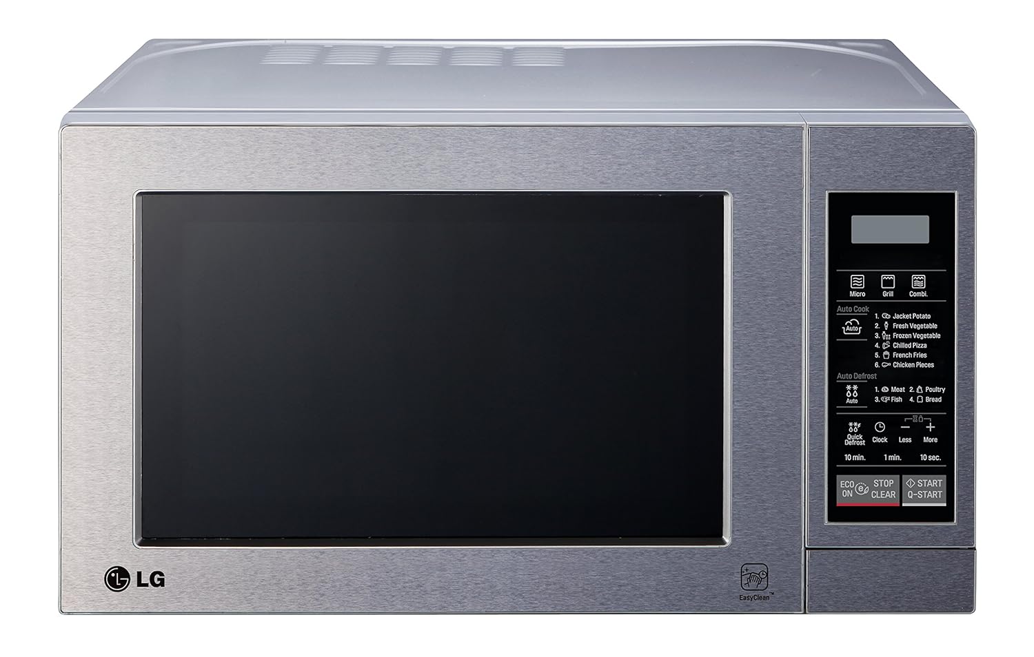 LG MH6044V - Microondas, 800 W, 20 l, color gris: Amazon.es ...