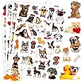 Cute Puppy Dog Stickers 710 Pieces Funny Pet Dog Stickers Waterproof Stickers for Water Bottle Scrapbook Envelope Laptop Phone Case Dog Puppy Birthday Party Favors Gifts Bags School Classroom Rewards