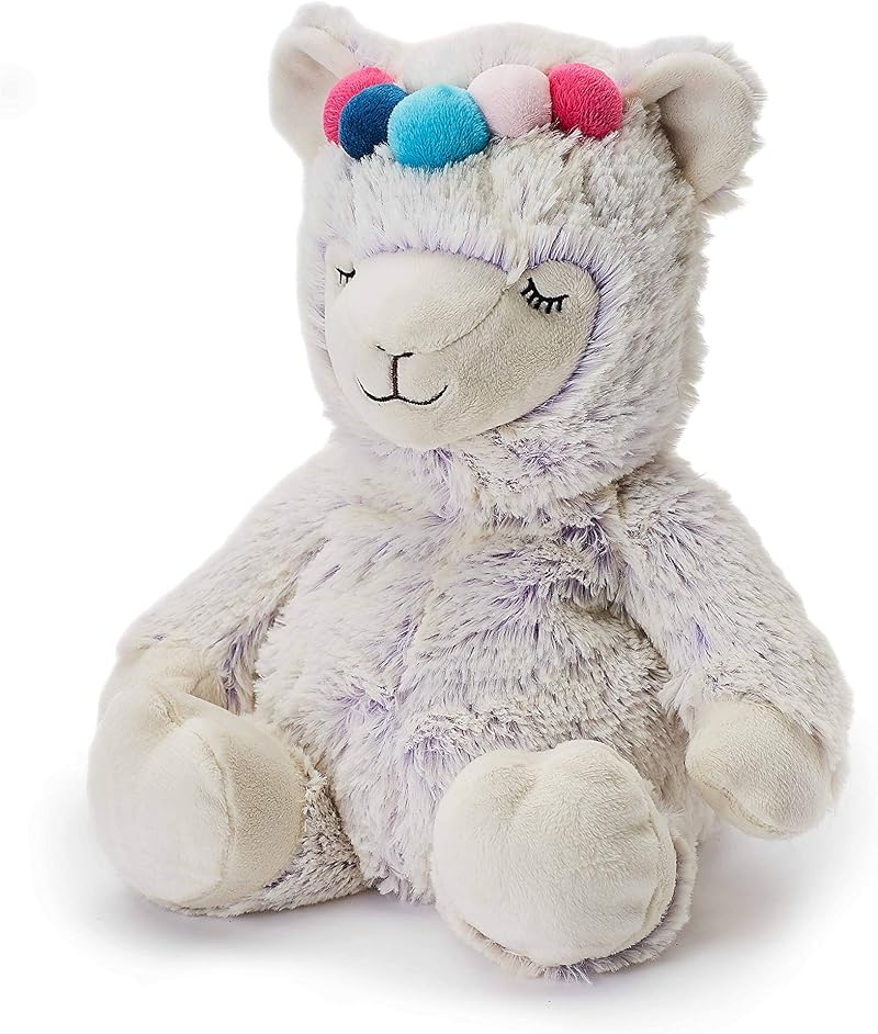 Warmies 13'' Heatable Llama Soft Toy with Lavender - Relaxation Aid