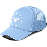 Roxy Girls Truckin Trucker Hat – Adjustable Summer Cap for Girls, Lightweight and Breathable with Mesh Back