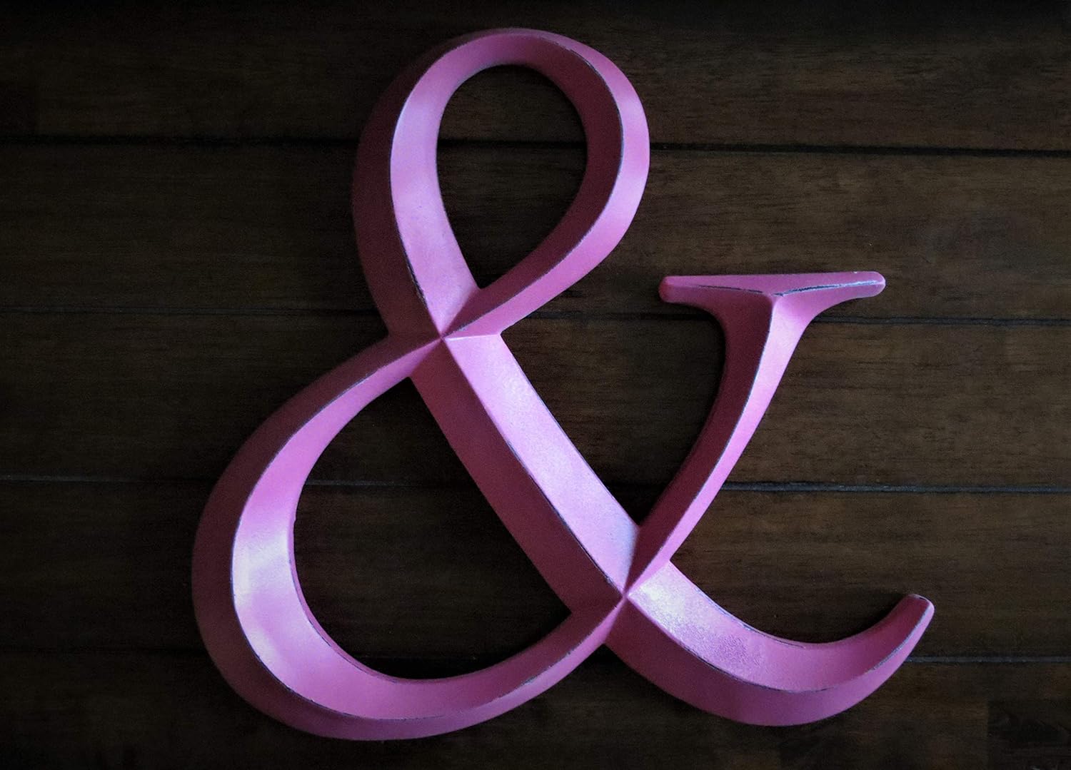 Amazon Com Hot Pink Ampersand Or Pick Color And Letter 12 Inch Tall Wedding Sign And Symbol Make Your Own Custom Quote Handmade amazon com