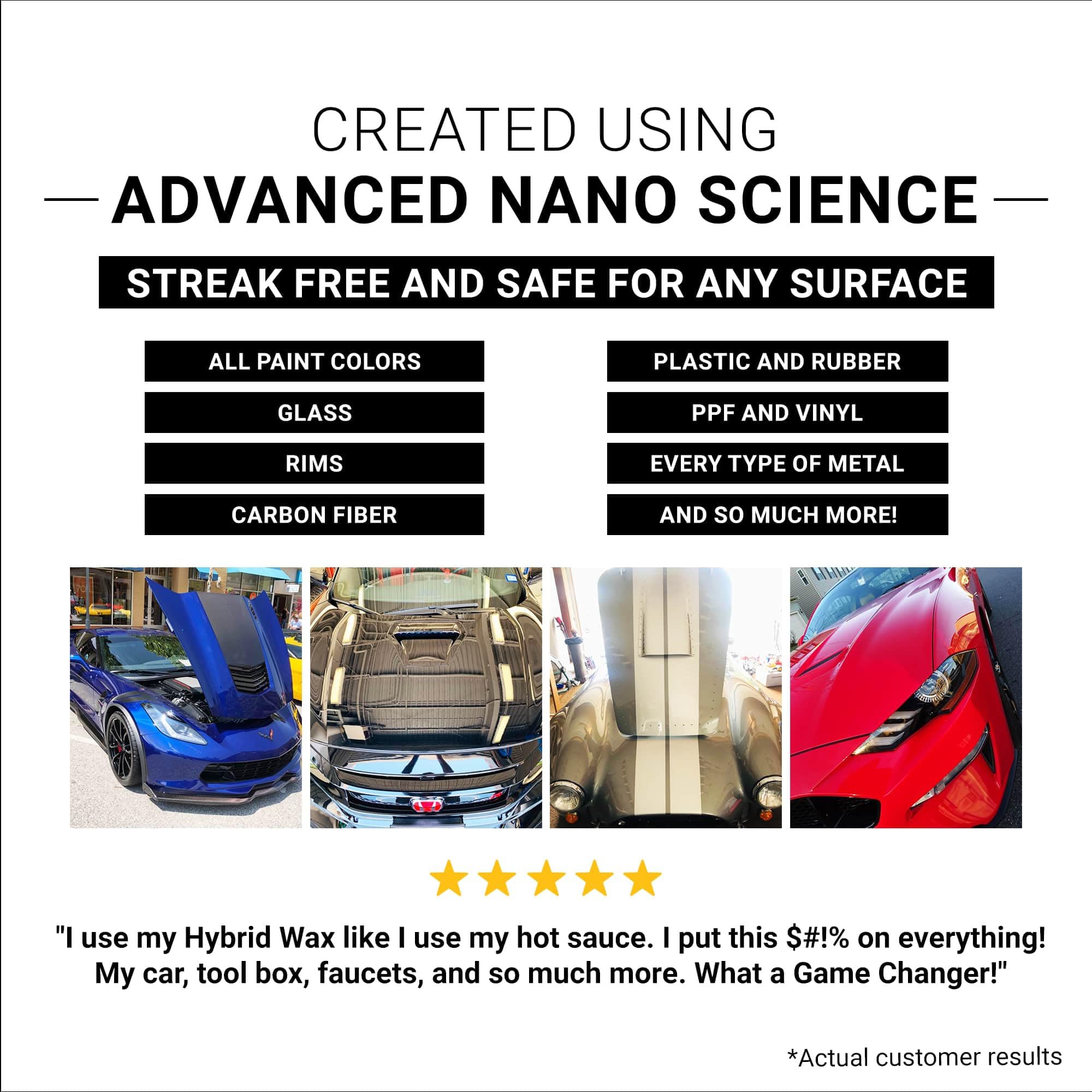 CAR GUYS Hybrid Spray Wax Advanced Car Wax Long Lasting and Easy To