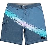 Hurley Mens Phantom 4-Way Stretch 9" Inseam Boardshort, 20" Outseam, Quick Dry Swim Trunks
