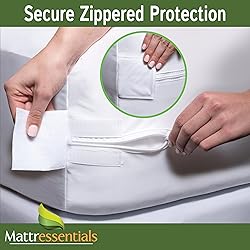 Zippered King Mattress Protector - Bed Bug