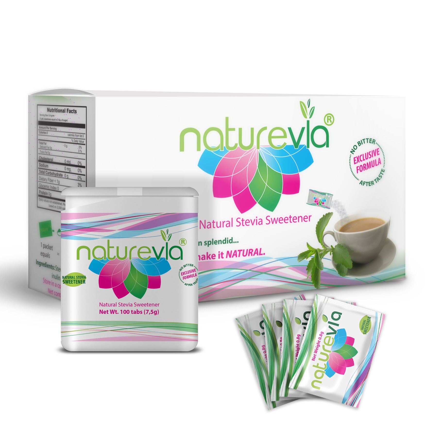 Stevia Naturevia Prebiotic Sweeteener Natural Sweetener with Inulin