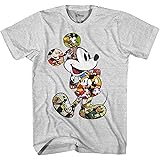 Mickey Mouse Classic Tie Dye Vintage Disneyland World Adult Tee Graphic T-Shirt for Men Tshirt Apparel Clothing