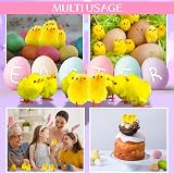REDS TAR Pack 30 Fluffy Yellow Easter Chicks - 2.5cm Mini Chick Decor view 7