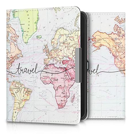 kwmobile Tolino Shine 2 HD Hülle - Kunstleder eReader Schutzhülle Cover Case für Tolino Shine 2 HD