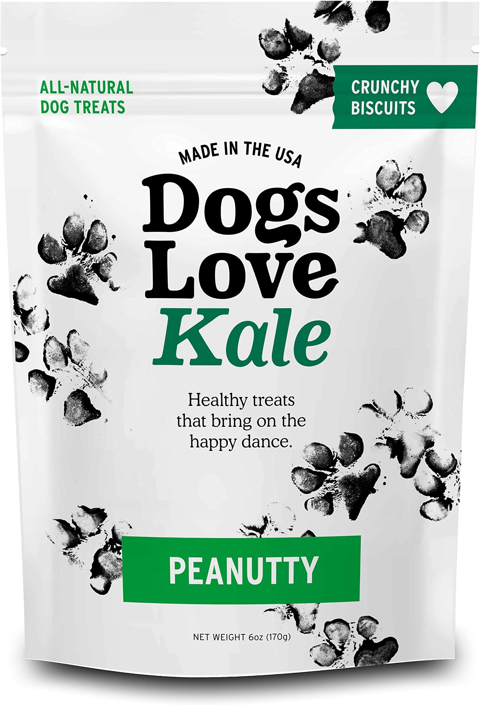 Dogs Love Kale Pea nutty Pet Snacks,6 oz.