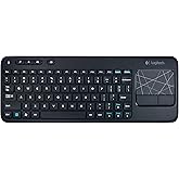 Logitech Wireless Touch Keyboard K400 with Built-In Multi-Touch Touchpad