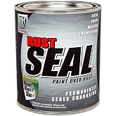 KBS Coatings 4401 Gloss Black RustSeal - 1 Quart, Covers 50 sq ft, Proven Rust Prevention
