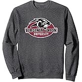 Virginia Union University Panthers Distressed Primary Logo Sweatshirt