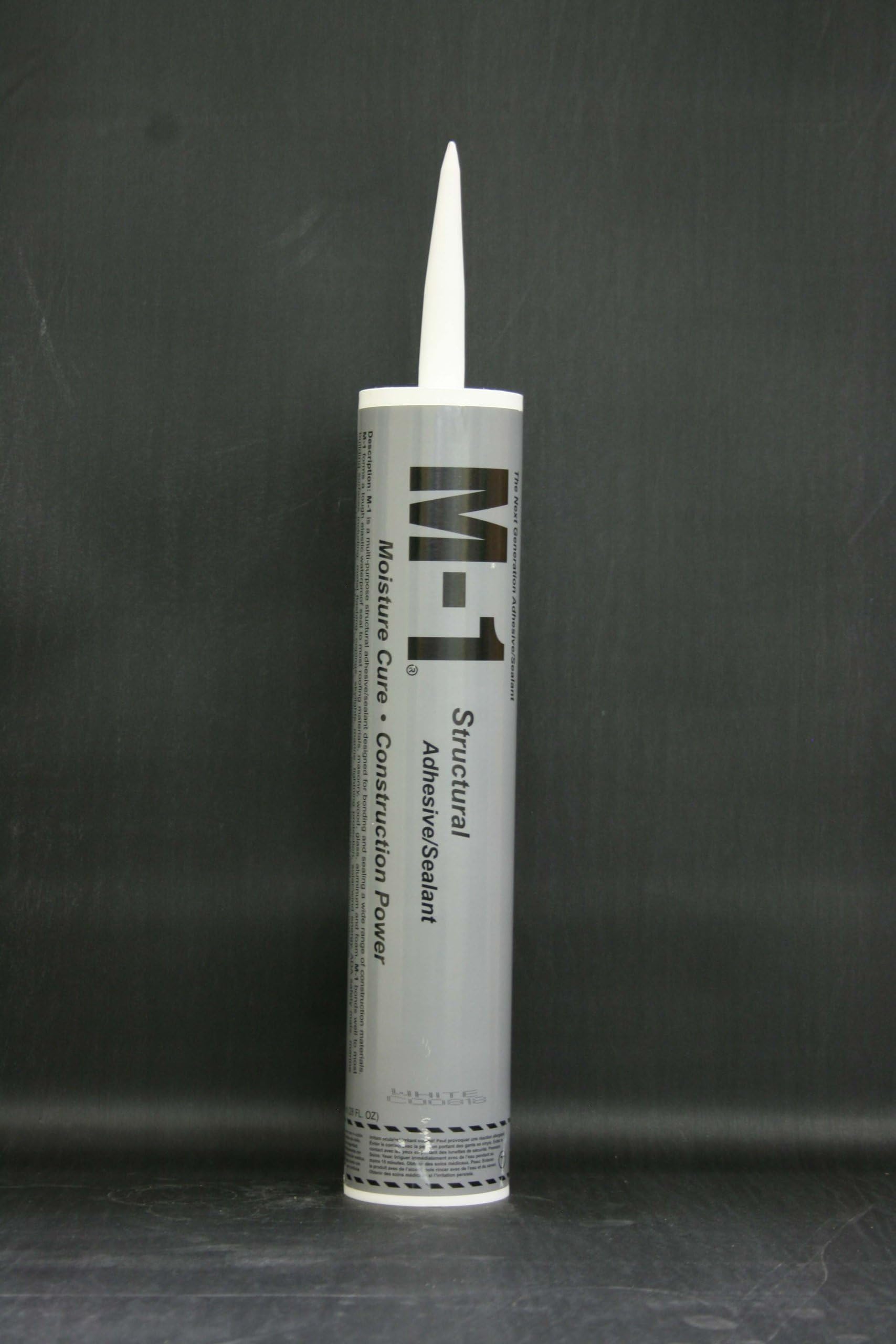 Chemlink M-1 Structural Adhesive / Sealant 10.1 Oz Cartridge Limestone Case of 24