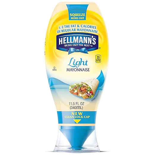 Hellmann's Light Mayonnaise, Squeeze 11.5 oz