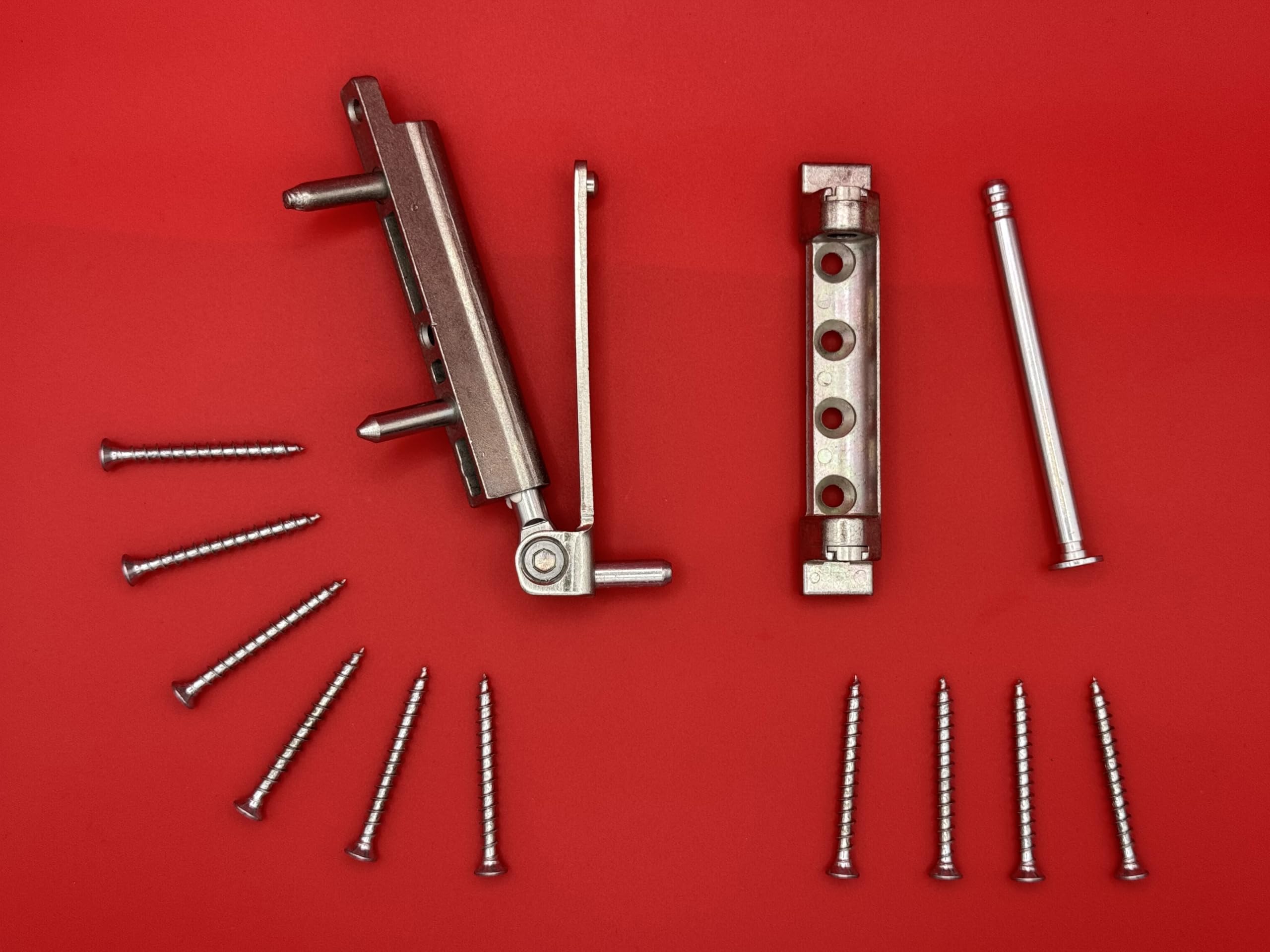 Original Winkhaus repair kit consisting of corner bearing ESV, wing bearing FK 20-6/20 and scissor bearing SWS for the AktivPilot and autoPilot series including mounting set, silver