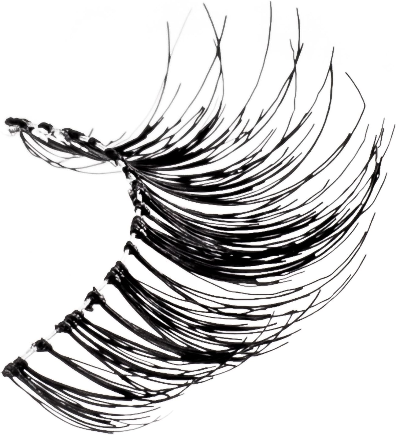 Eldora False Eyelashes H151, Black - Image 3