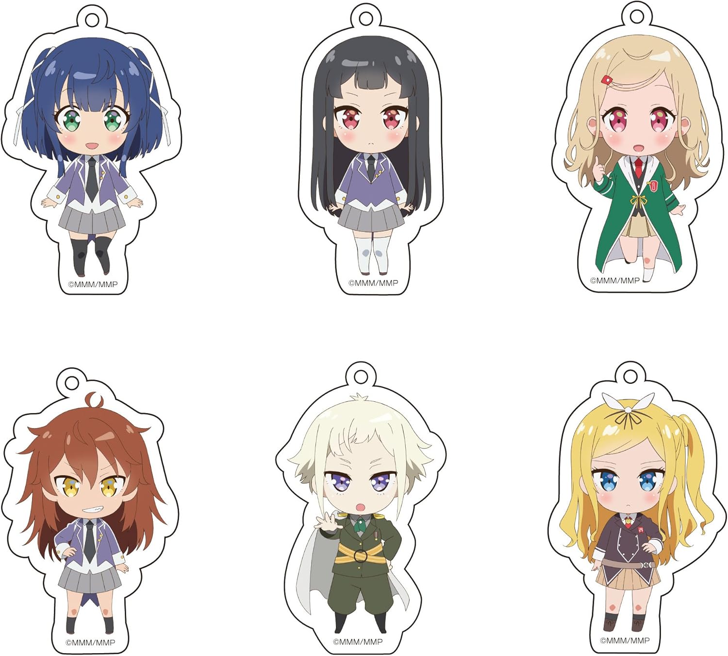 Amazon Tvアニメ メルヘン メドヘン デフォルメアクリルキーホルダー マリヤ ラスプーチン アニメ 萌えグッズ 通販