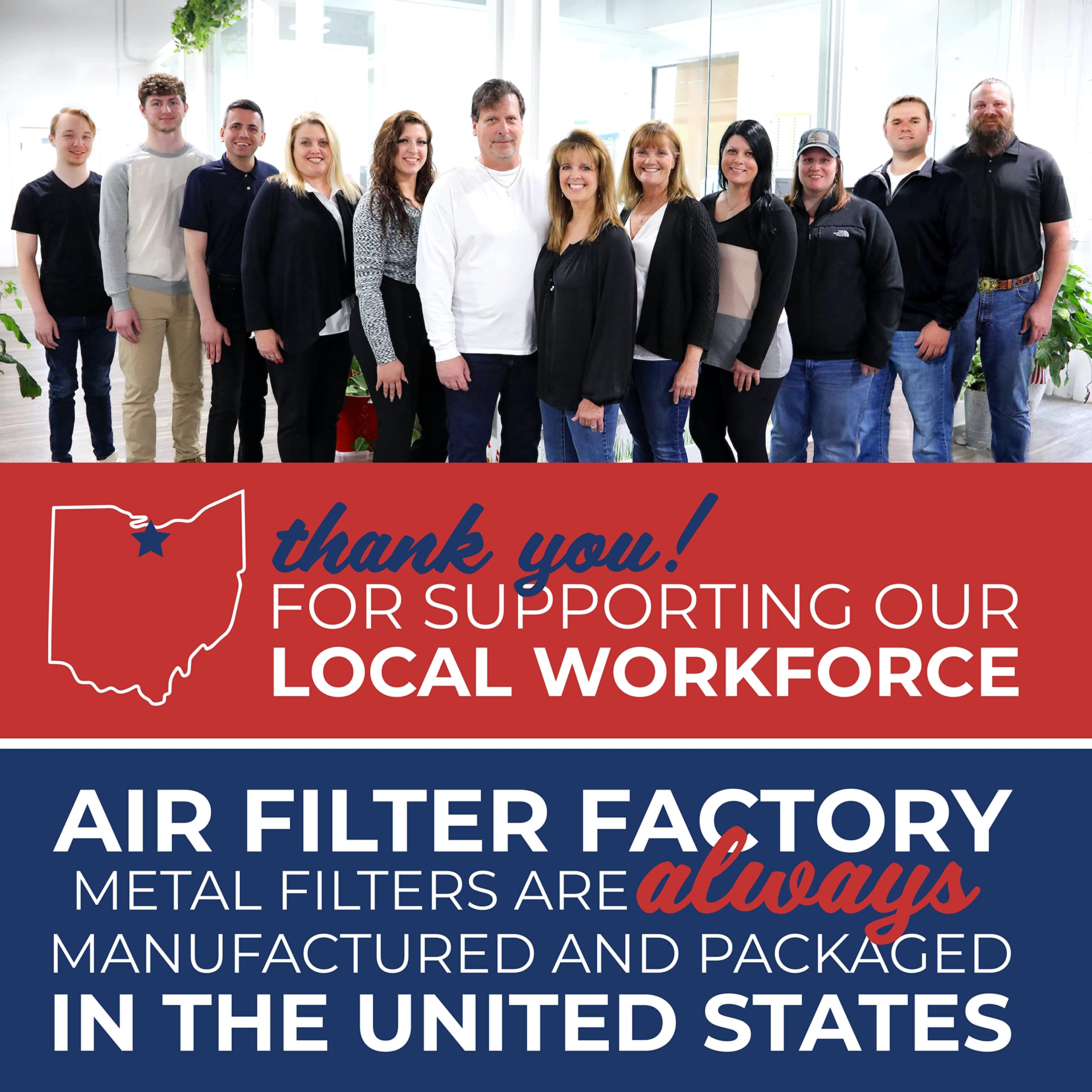 Air Filter Factory Replacement For KA240 KitchenAire 15.75 x 16.75 x 0.37 Inches Range Hood Filter Aluminum Mesh Grease Range Vent Hood Filter