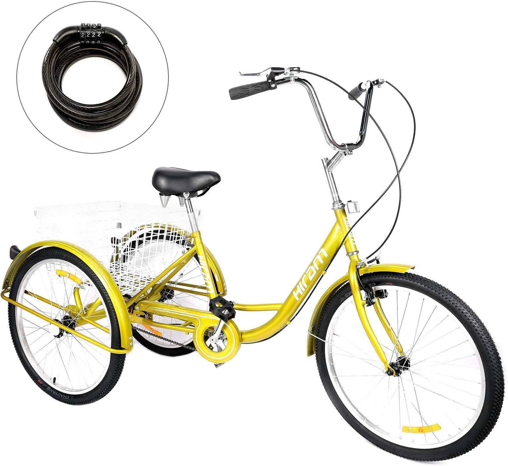 Hiram Adult Tricycle Trike Cruise Bike 