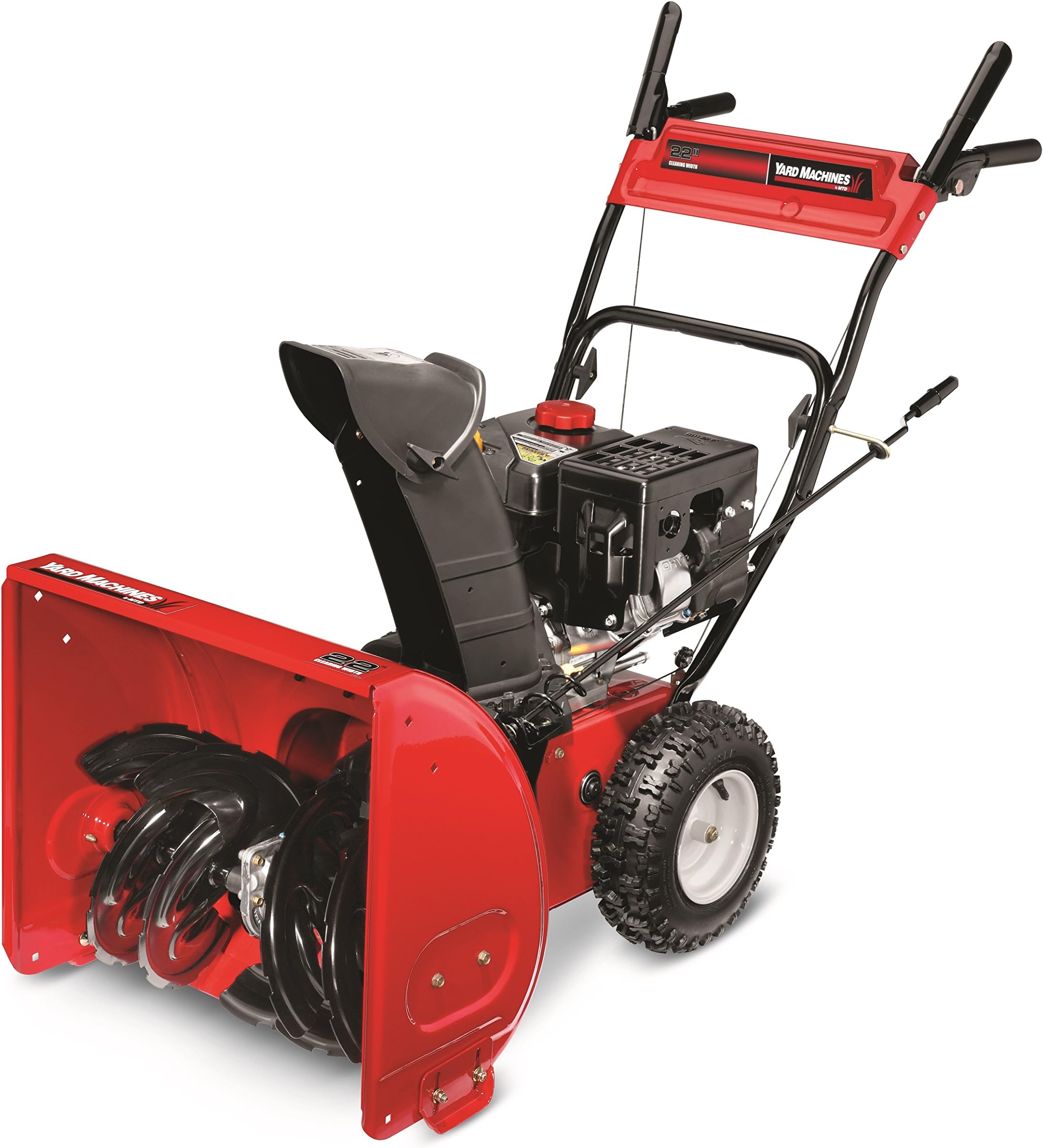 Yard Machines 208cc 22-Inch Two-Stage Gas Snow Thrower
